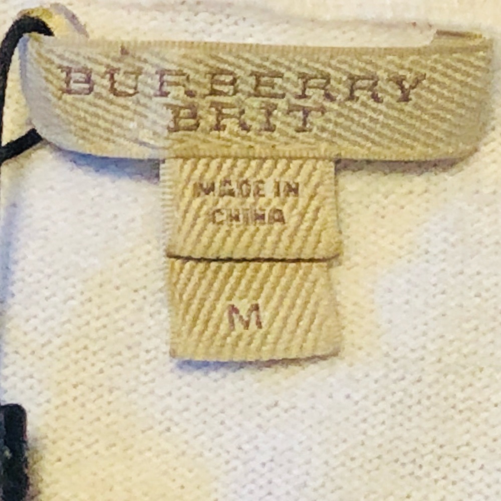 Burberry cashmere white sweater